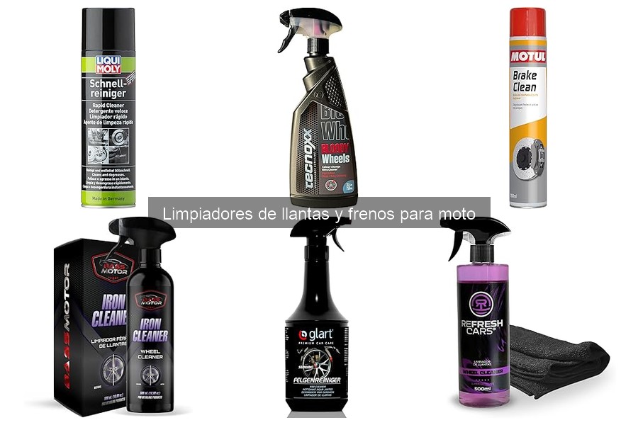 Importancia de limpiar llantas y frenos de moto para seguridad