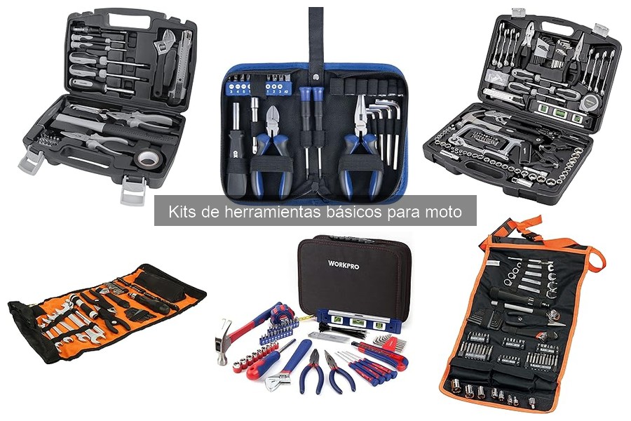 Kit de herramientas para moto vs. herramientas sueltas