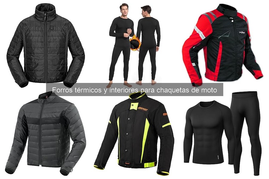 Las Mejores Ofertas de Forros Térmicos para Chaquetas de Moto