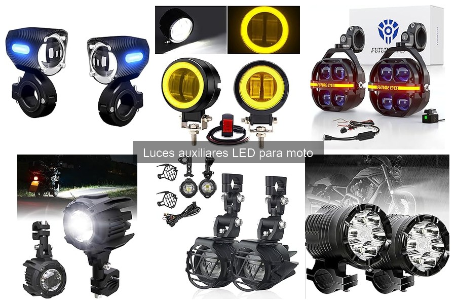 Luces Auxiliares LED para Moto: ¿Qué Son y Cómo Funcionan?