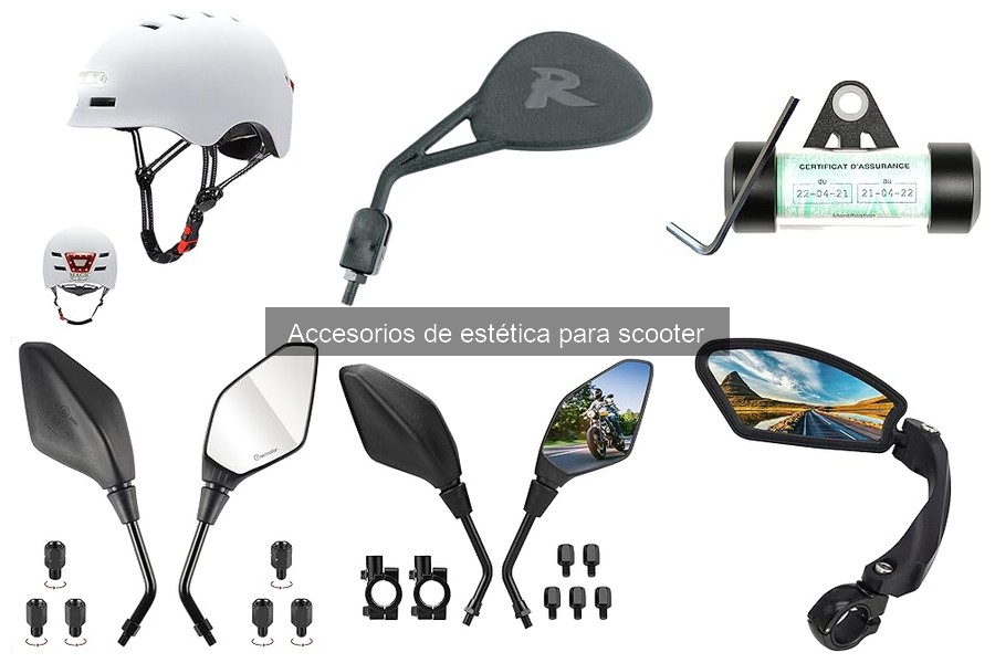 Mantenimiento de accesorios estéticos para scooter: Consejos prácticos