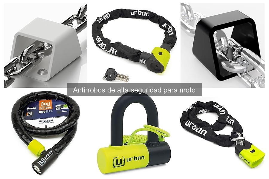 Mantenimiento de Antirrobos de Alta Seguridad para Moto