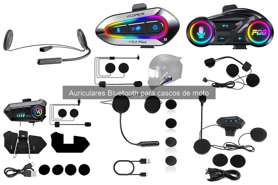 Mantenimiento de Auriculares Bluetooth para Casco de Moto