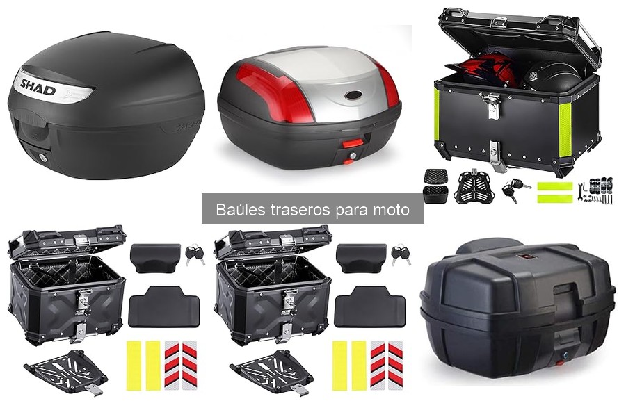 Mantenimiento de baúles traseros para motos: Consejos útiles