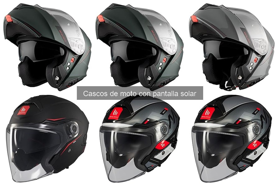 Mantenimiento de Cascos de Moto con Pantalla Solar: Guía Práctica