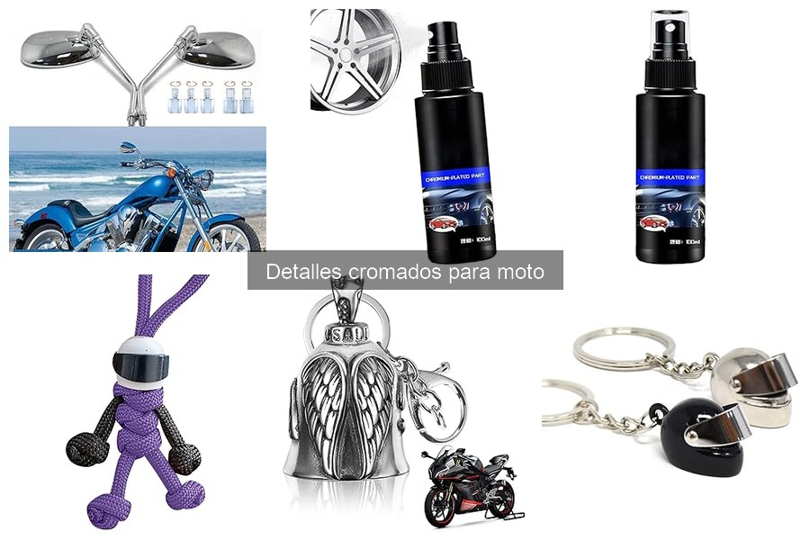 Mantenimiento de detalles cromados para moto: guía práctica