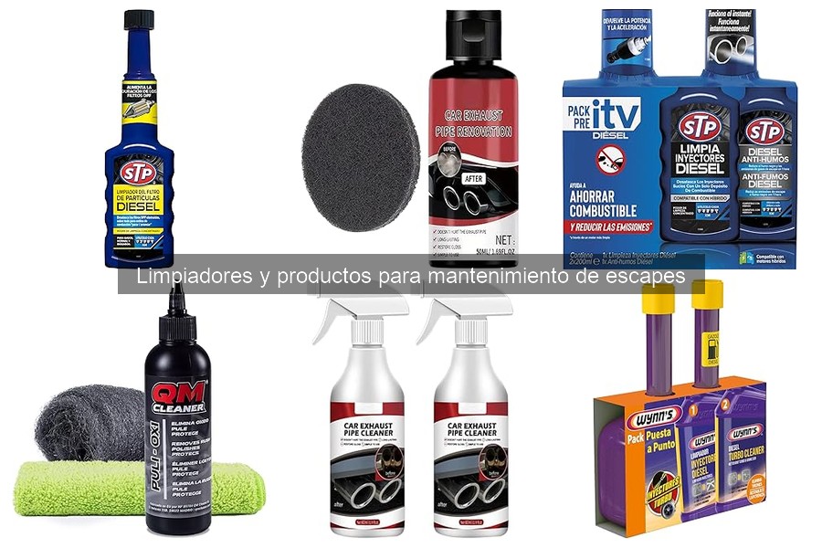 Mantenimiento de escapes: Limpiadores para un rendimiento óptimo