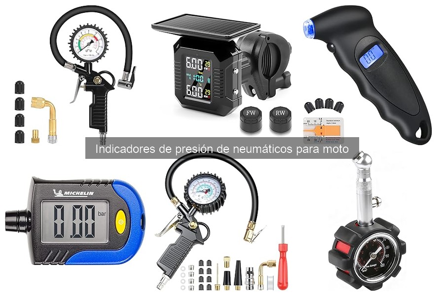 Mantenimiento de Indicadores de Presión de Neumáticos para Moto