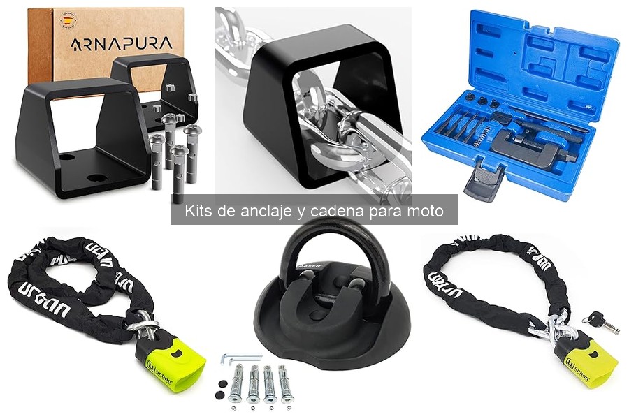 Mantenimiento de Kits de Anclaje y Cadenas para Moto