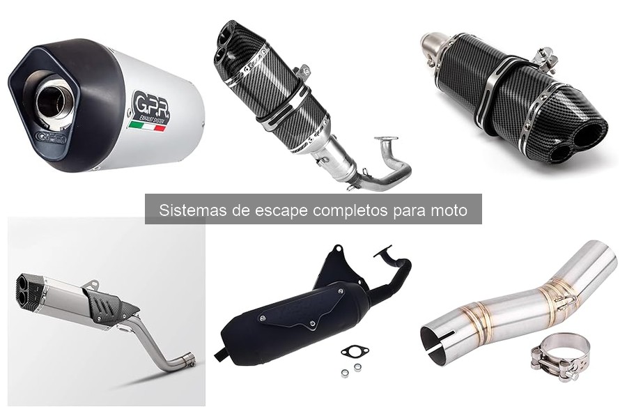 Mantenimiento de Sistemas de Escape Completos para Motos