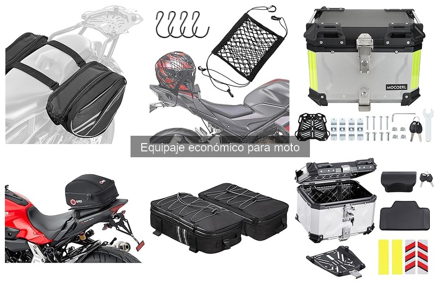 Mantenimiento del equipaje económico para moto: consejos esenciales