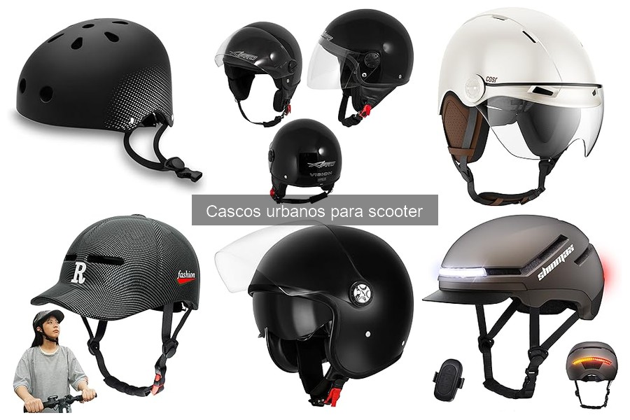 Mantenimiento y cuidado de cascos urbanos para scooter