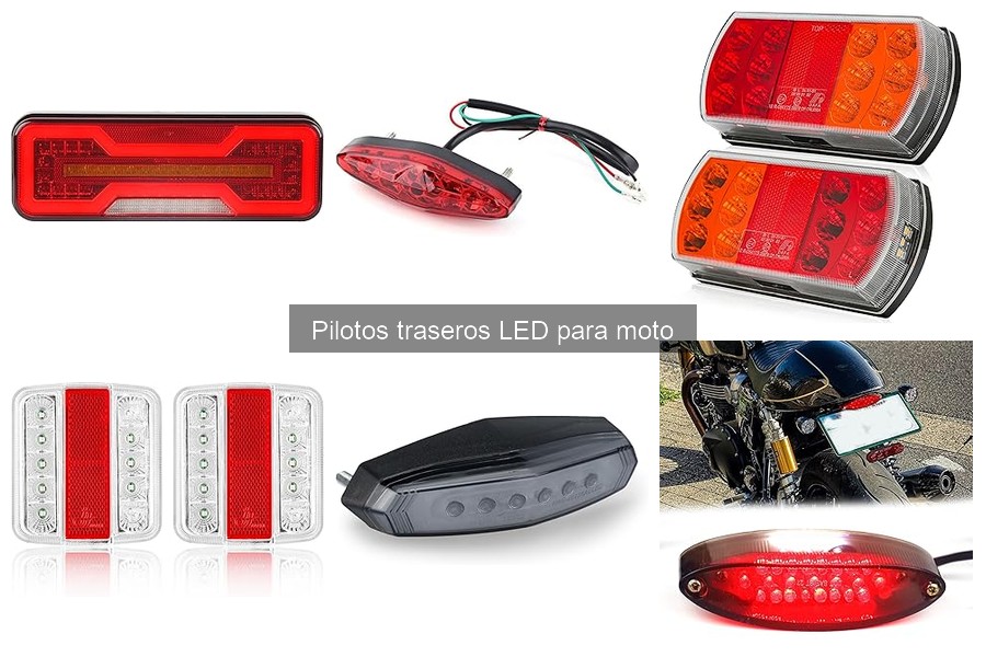 Mantenimiento y cuidado de pilotos traseros LED para moto