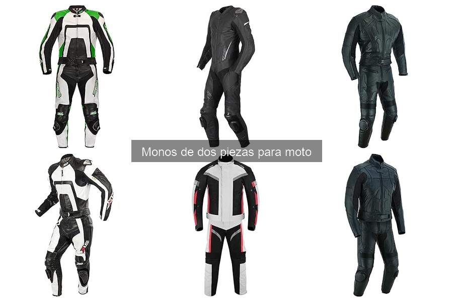 Mantenimiento y limpieza de monos de dos piezas para moto