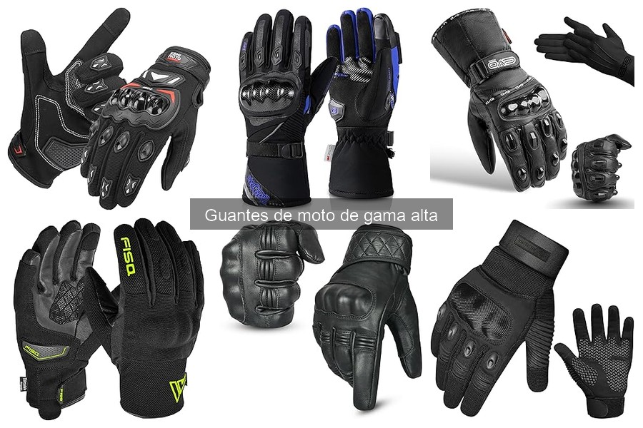 Materiales de guantes de moto de gama alta: ¿cuáles son?