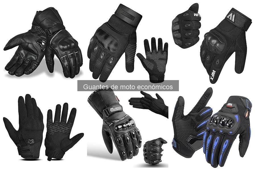 Materiales de los guantes de moto económicos: Lo que debes saber