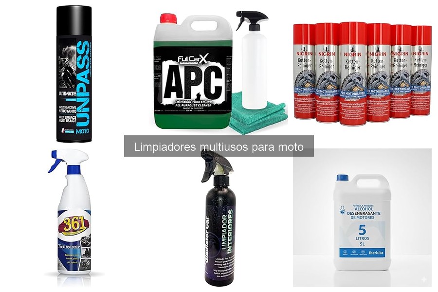 Mejor limpiador multiusos para motos deportivas en 2023
