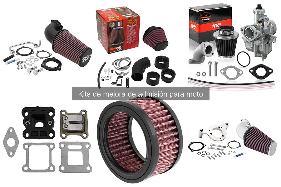 Mejora la potencia de tu moto con kits de admisión