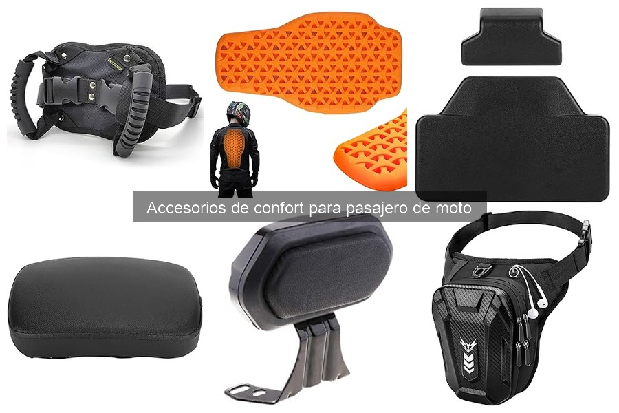 Mejores Accesorios de Confort para Pasajeros en Moto