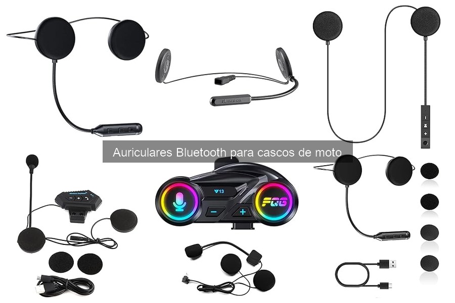 Mejores accesorios para auriculares Bluetooth en motos