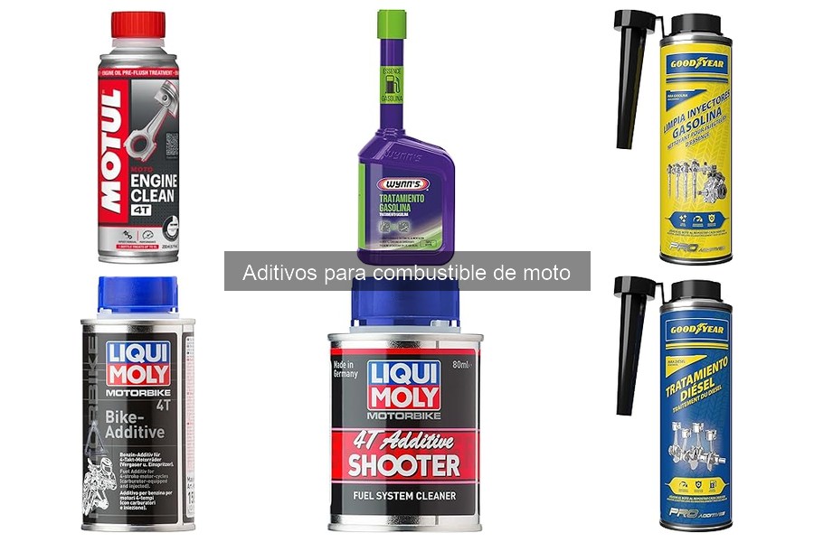 Mejores aditivos para combustible según tipo de moto