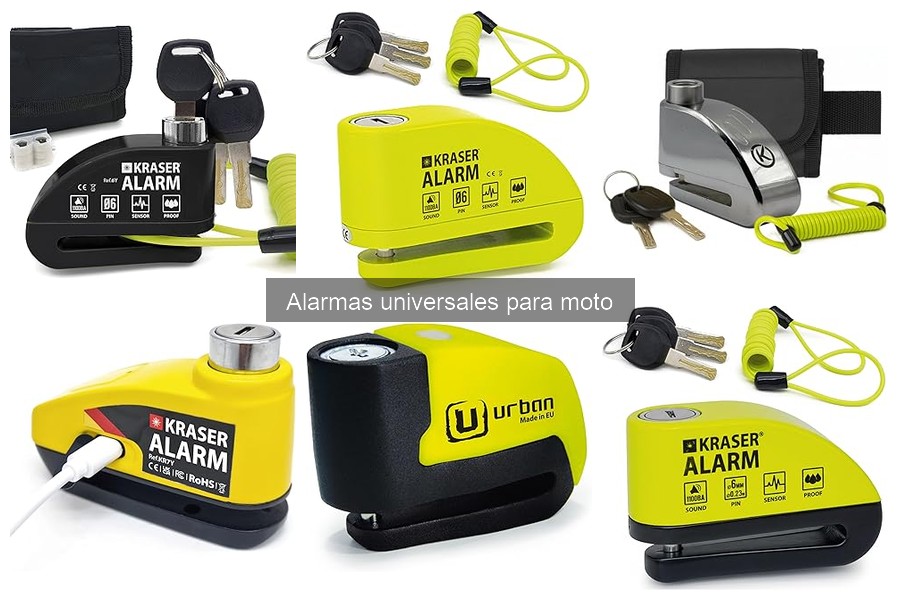 Mejores alarmas universales para moto en 2023
