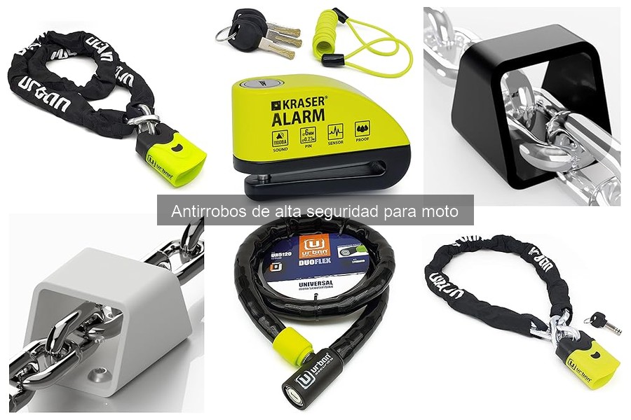 Mejores antirrobos de alta seguridad para moto en 2023