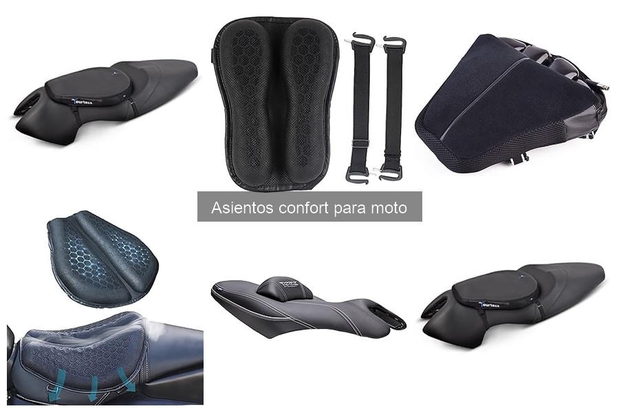 Mejores asientos confort para motos deportivas: comparativa 2023