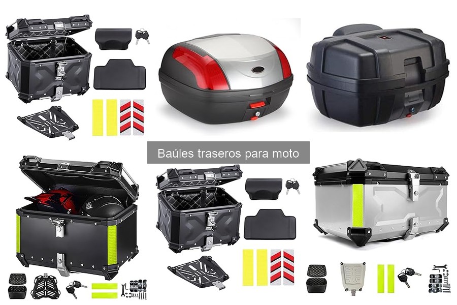 Mejores baúles traseros para motos deportivas en 2023
