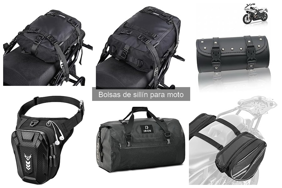 Mejores bolsas de sillín para moteros de aventura