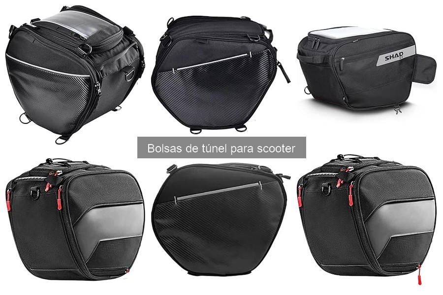 Mejores bolsas de túnel para scooter 2023: Comparativa y Opiniones