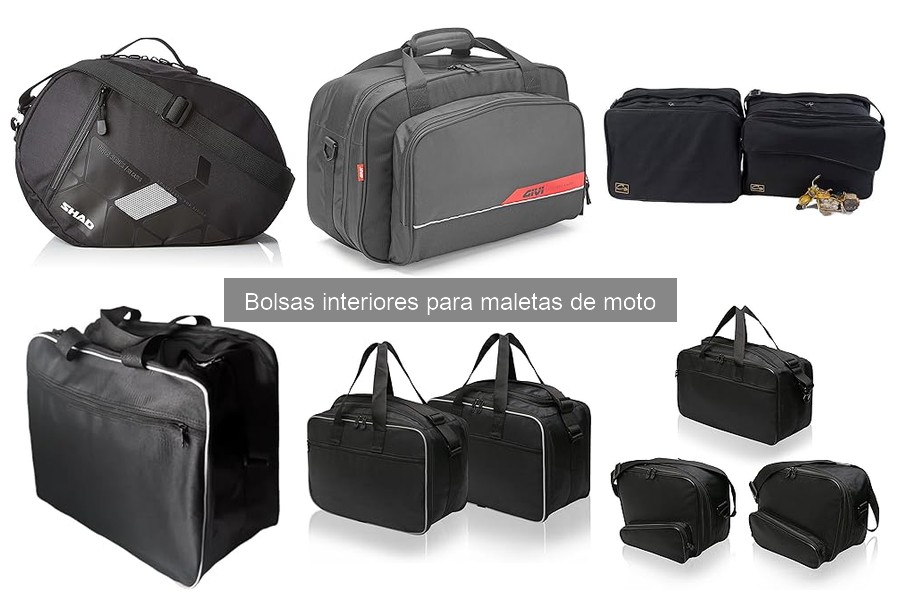 Mejores bolsas interiores para maletas de moto en 2024