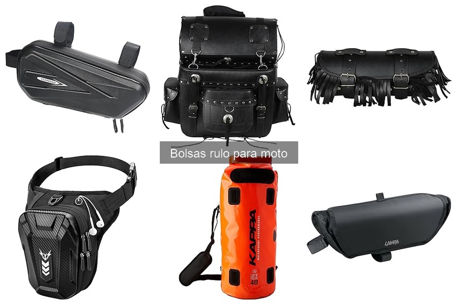 Mejores bolsas rulo para moto en 2023: comparativa y análisis
