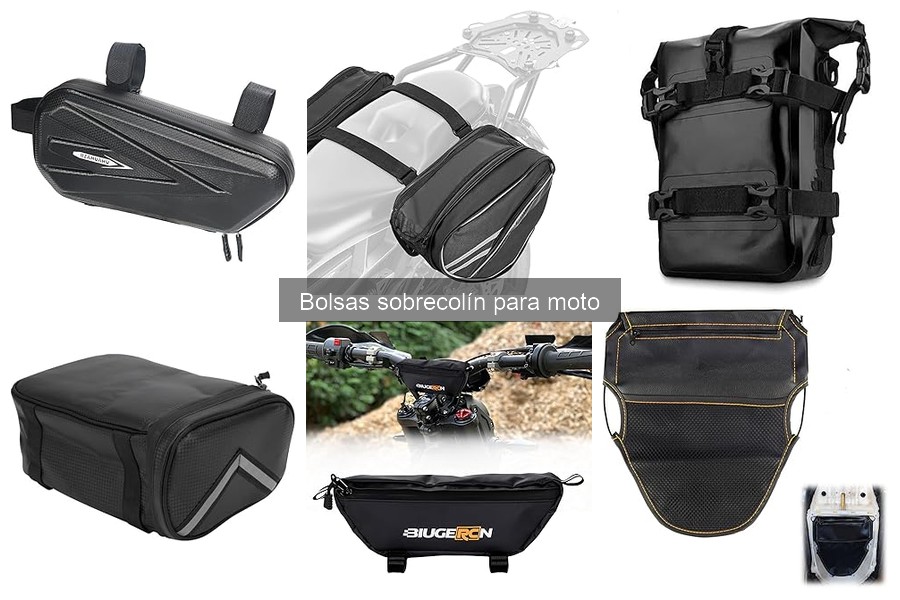 Mejores bolsas sobrecolín para viajes largos en moto
