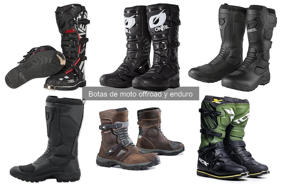 Mejores botas de moto offroad para principiantes en 2023