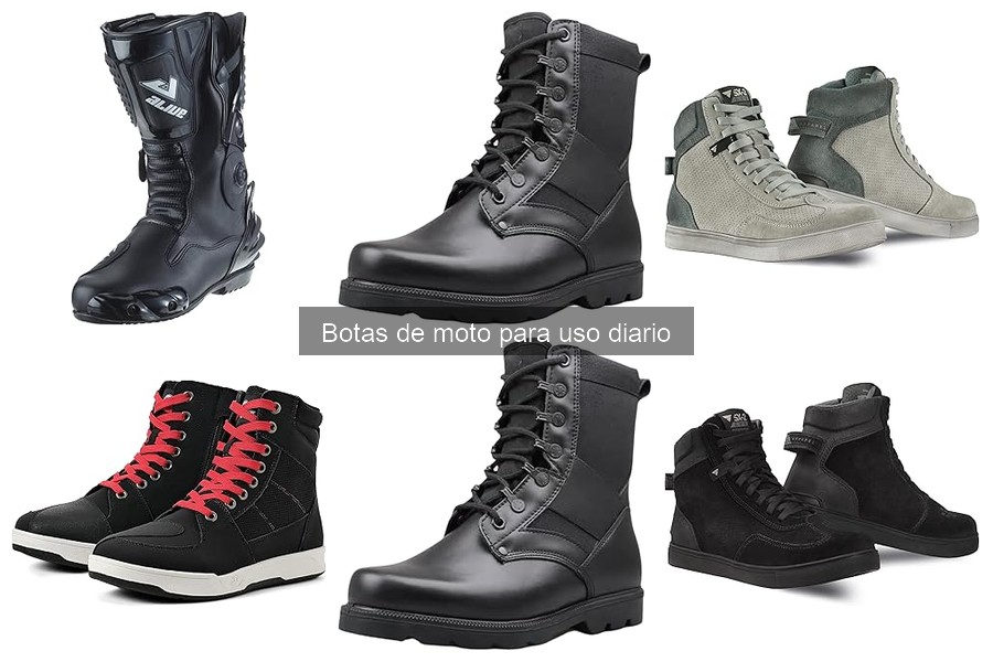 Mejores botas de moto para commuter: comodidad y seguridad