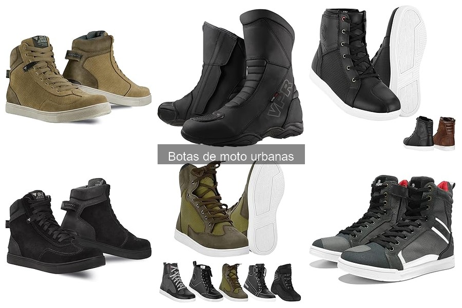 Mejores botas de moto urbanas para un uso diario cómodo