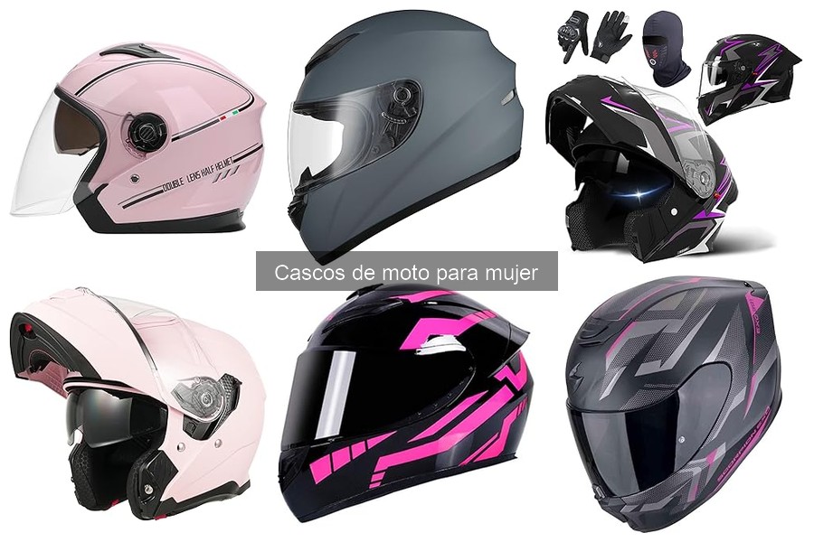 Mejores cascos de moto para mujeres principiantes