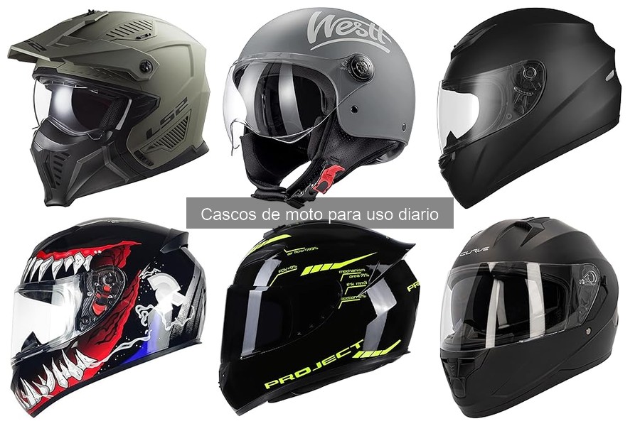 Mejores cascos de moto para uso diario en 2023