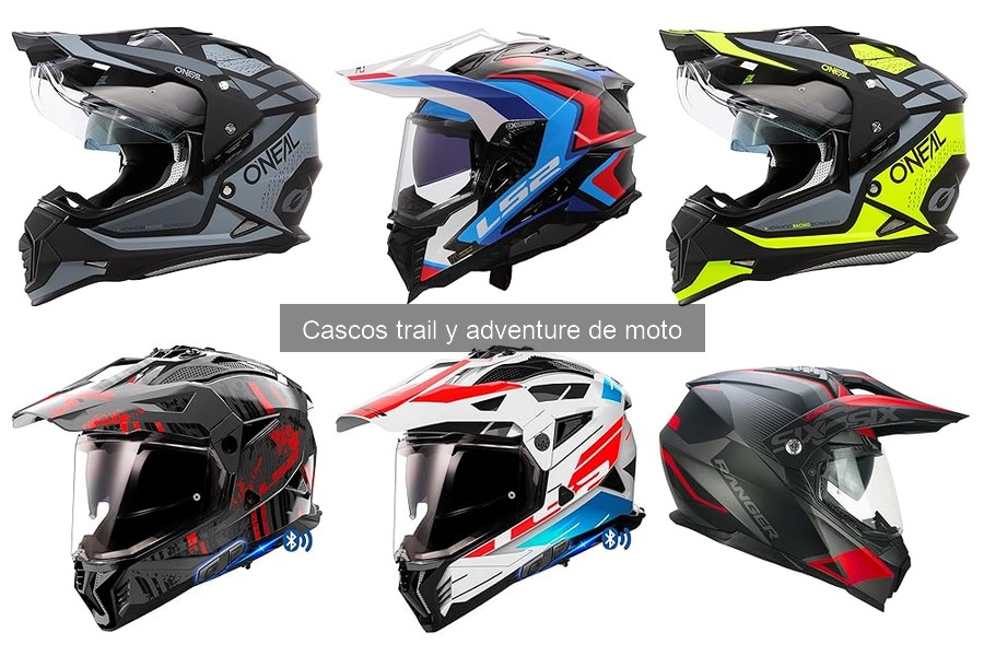 Mejores cascos trail y adventure para principiantes