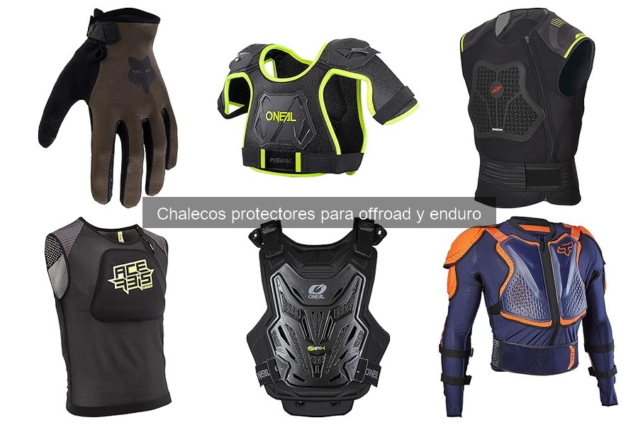 Mejores chalecos protectores para enduro en 2023