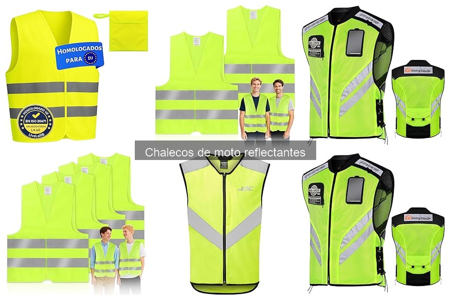 Mejores chalecos reflectantes para motos en 2023