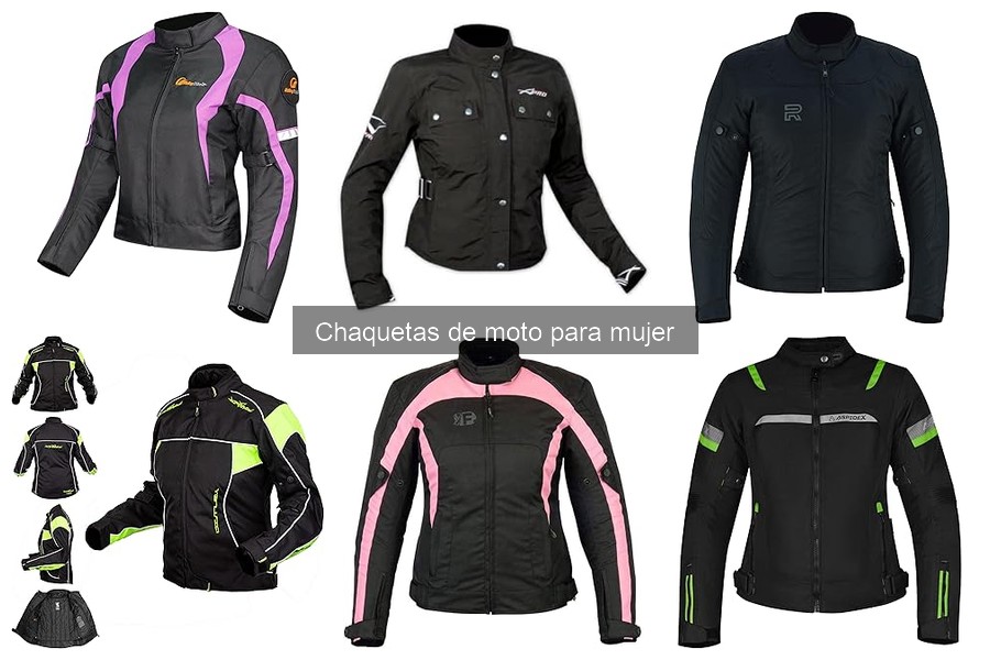 Mejores chaquetas de moto para mujer en 2023
