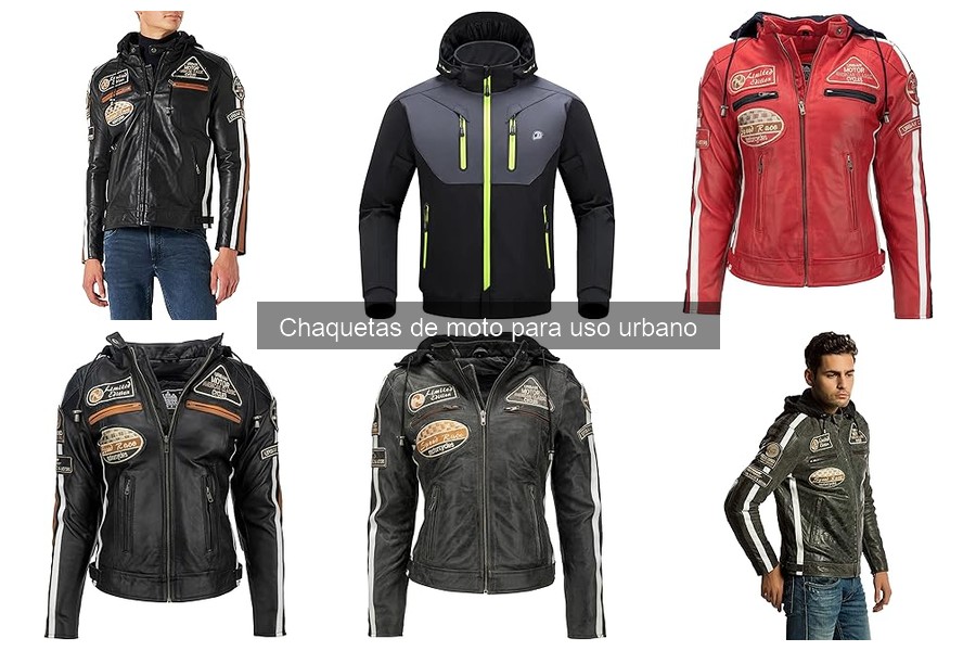 Mejores chaquetas de moto urbanas para principiantes