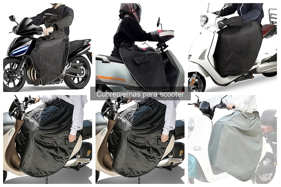 Mejores cubrepiernas para scooter en 2023: comparativa y opinón