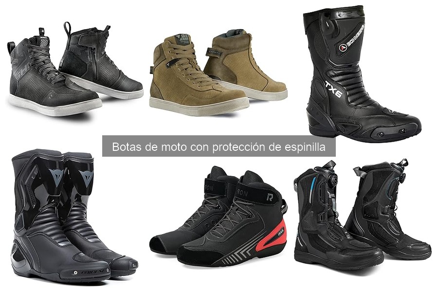 Mejores descuentos en botas de moto con protección de espinilla