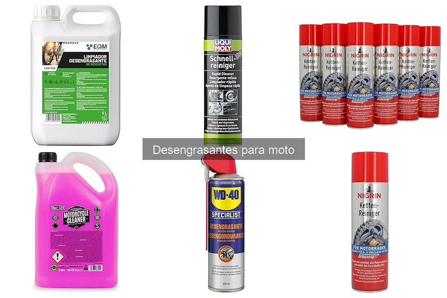 Mejores desengrasantes para motos en 2023: Top 3 recomendados