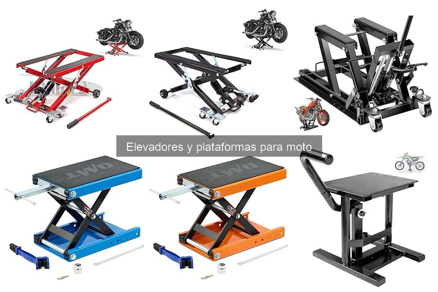 Mejores elevadores para motos de carreras: Comparativa 2023