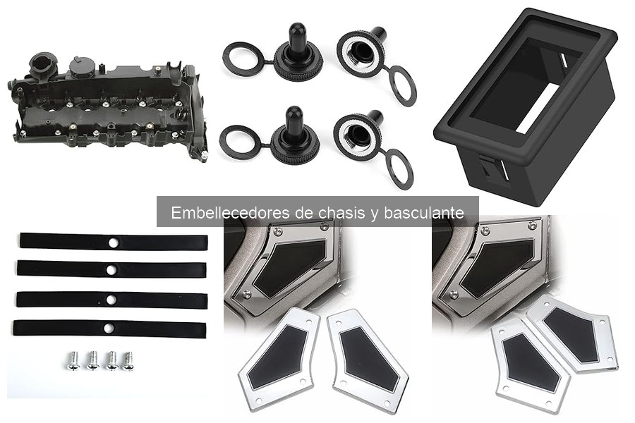 Mejores embellecedores de chasis y basculante para motociclismo urbano