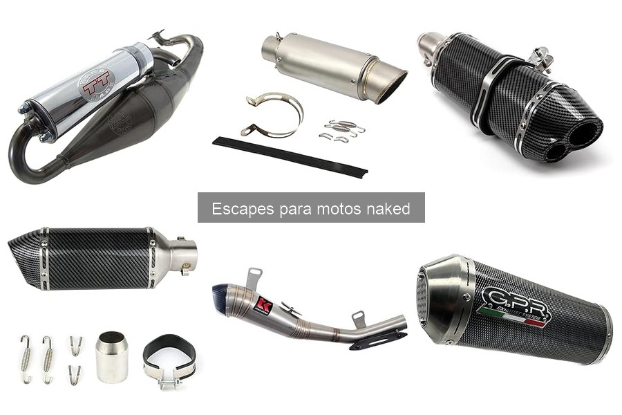 Mejores escapes para motos naked en 2023: comparativa